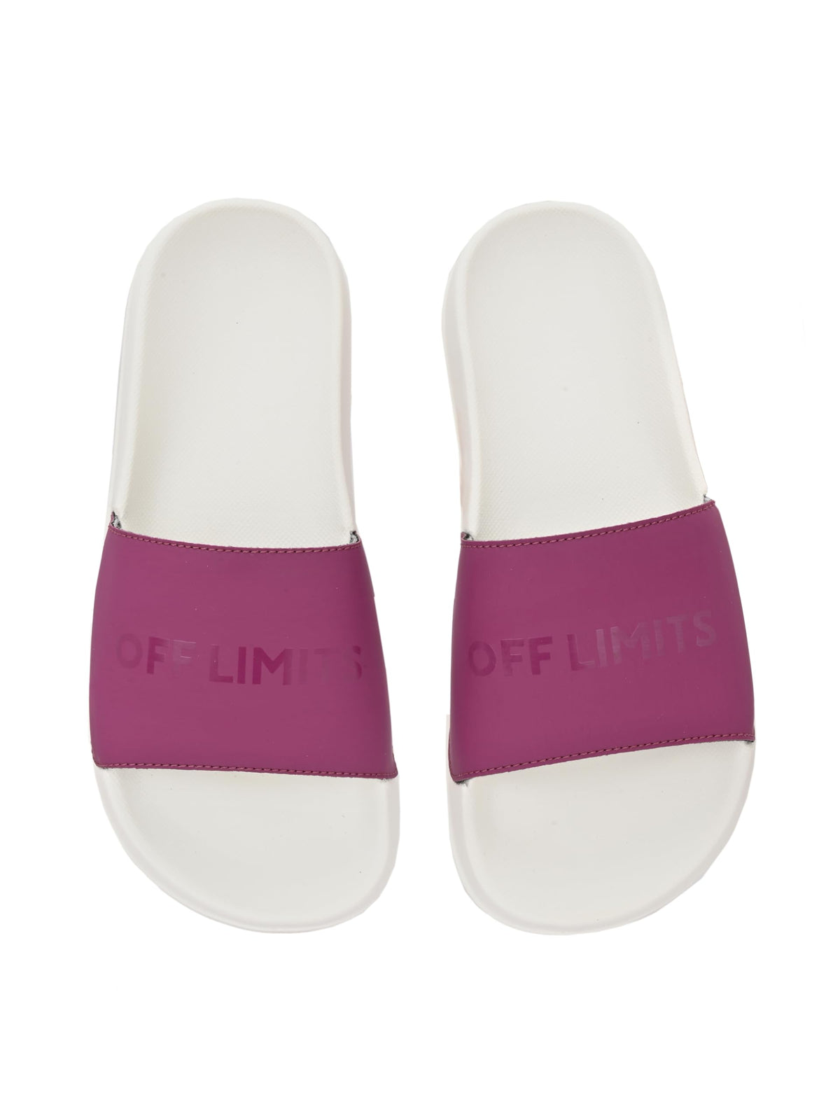 OFF LIMITS Women SANDY SLIDERS, PLUM, 5 UK 5