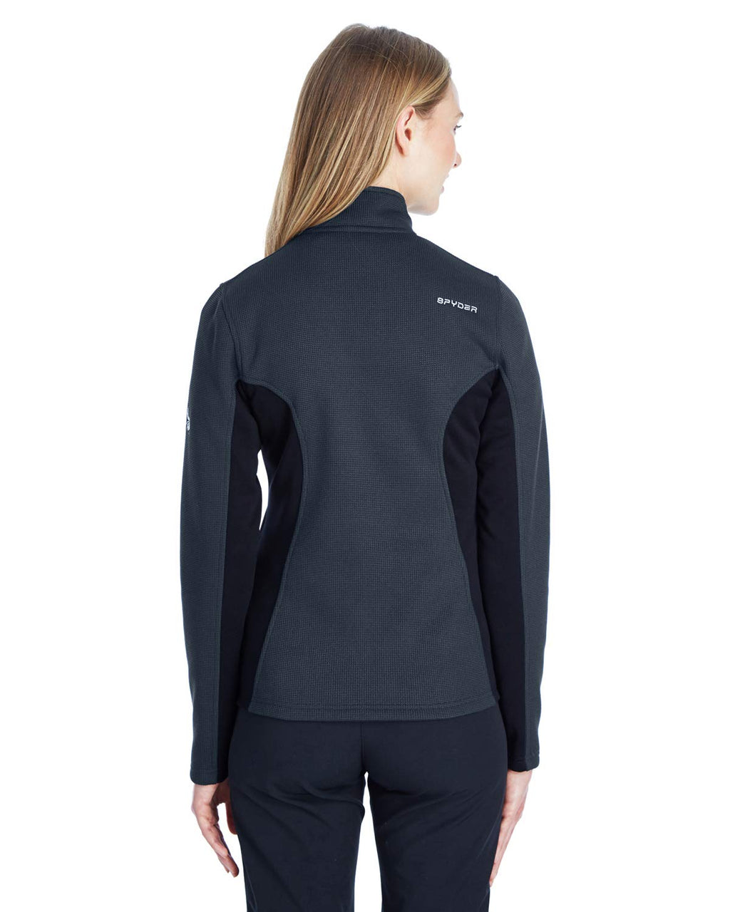 Ladies constant Full-Zip Sweater Fleece Jacket - BLAcK PLR RED - XS(D0102H7YKcT)