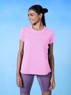 Nykd All Day Cotton Sweat Wicking Anti Odour Cooling Printed Tee With Ribbed Detailing And Crew Neck For All Occasions T-Shirt,