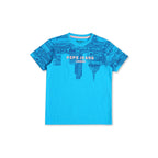 Pepe Jeans BoyS Regular Fit T-Shirt (Pb503886_French Blue