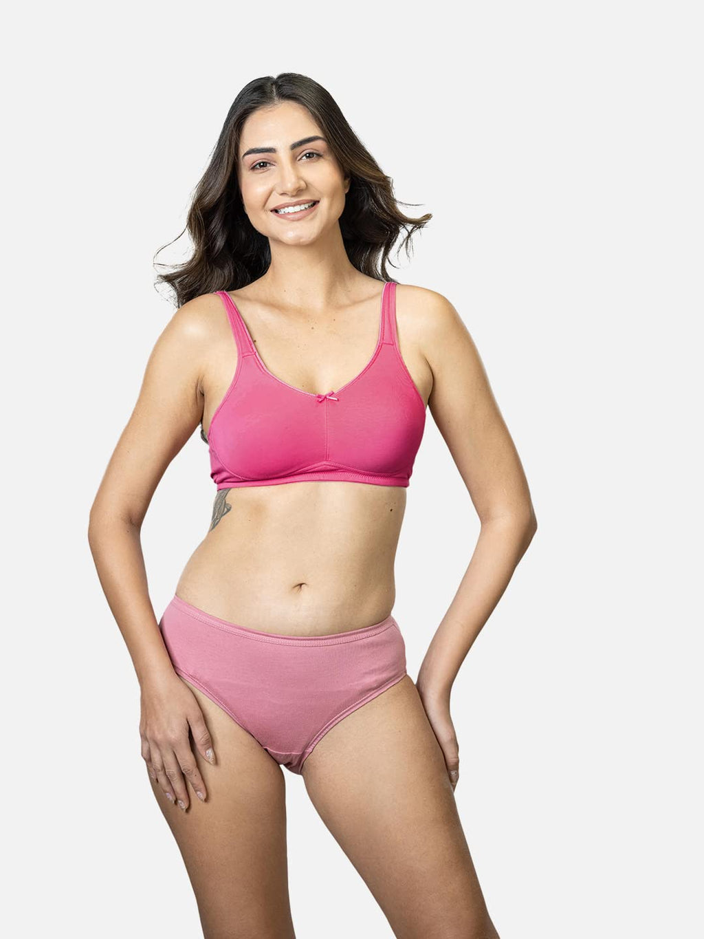 Lyra 515 Peech Blossom Valentina WomenS Full Coverage Bra Pink