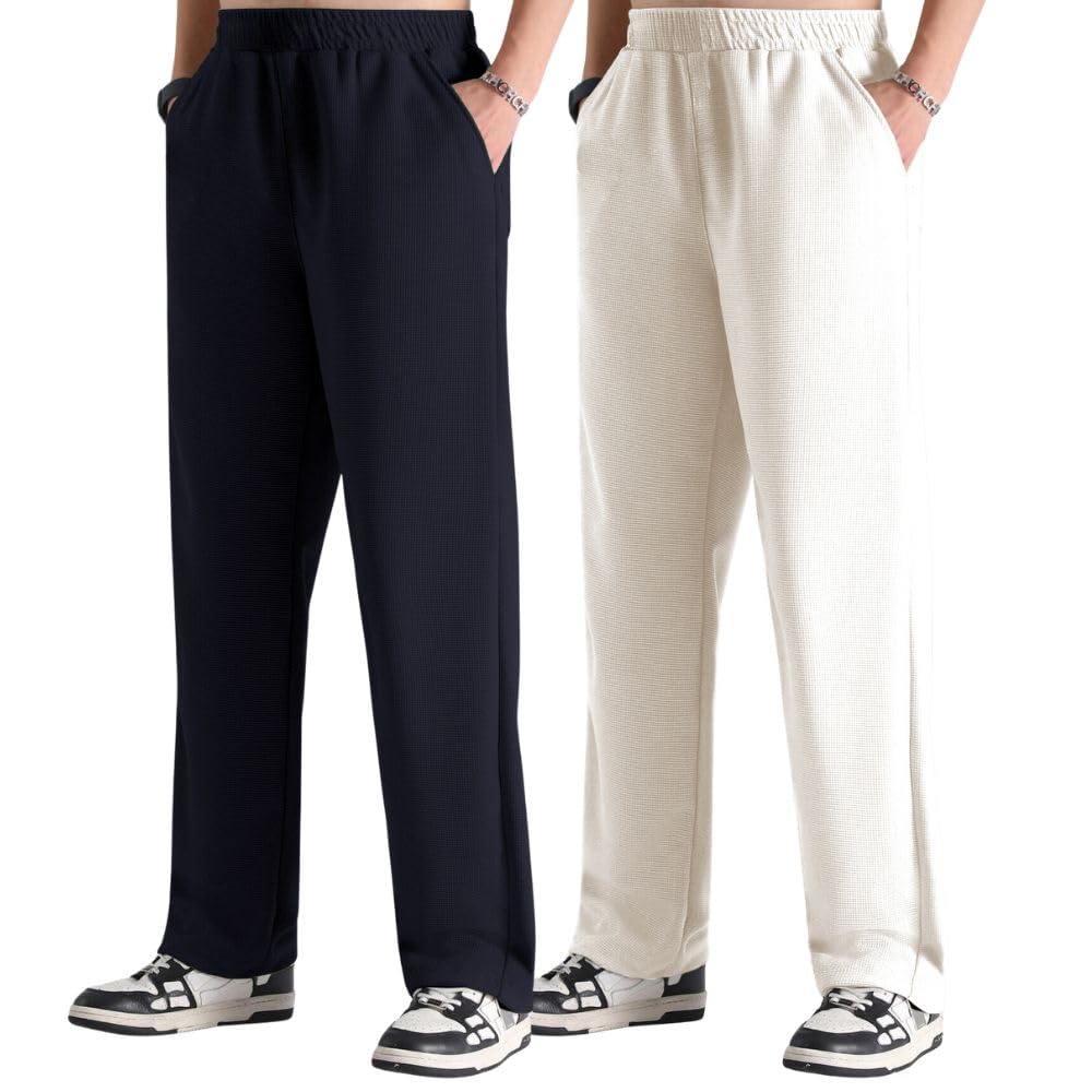 Greciilooks MenS Loose Mid Rise Regular | Sports Stylish Track Pant | Trouser