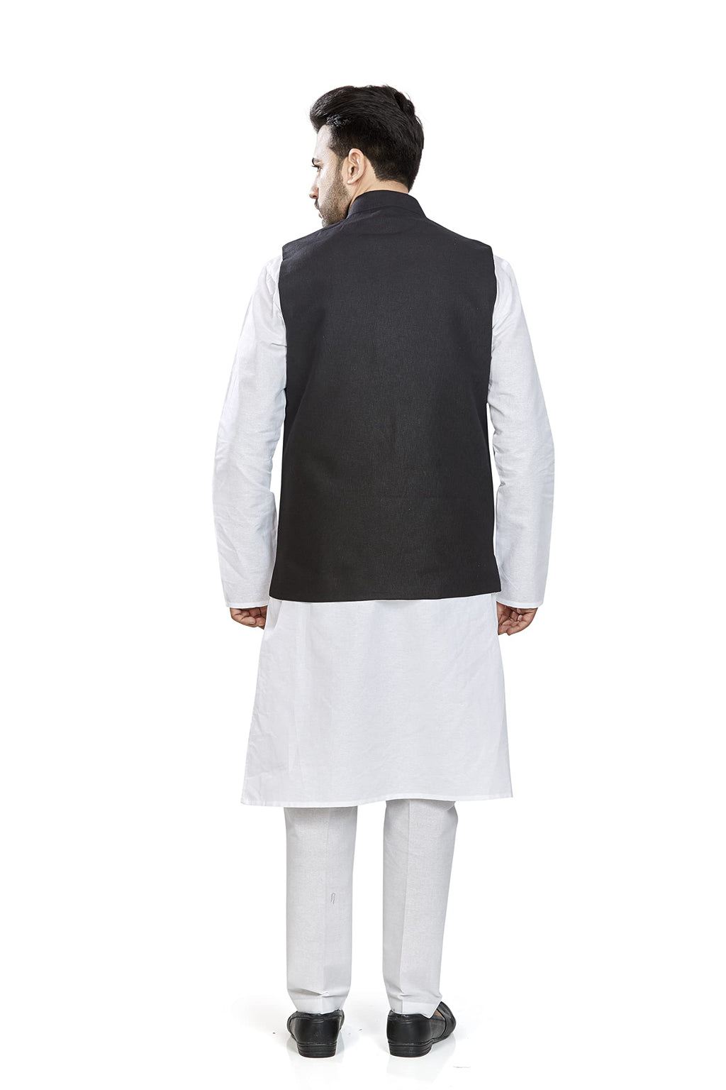 BE ACTIVE Mens Linen Blend Nehru Jacket With Mandarin Collar || Ethnic Koti For Men || Men Koti Formal|| Men Koti Wedding (RFKT