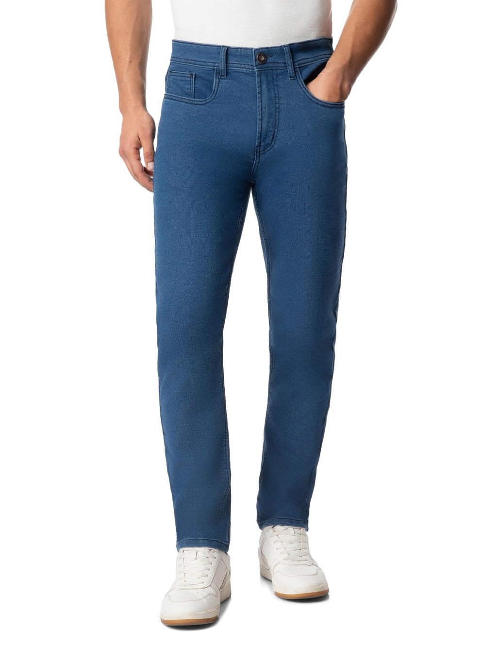 INKD Mens Regular Jeans (INKAW23MJN-020_Indigo-Deep Neptune