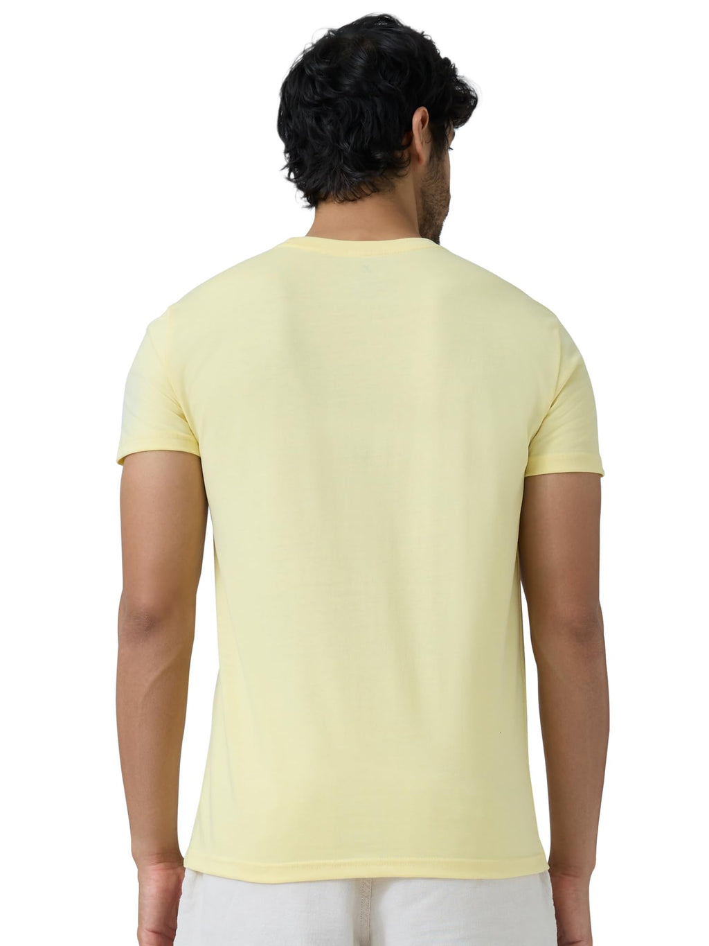 XYXX Mens Round Neck Regular fit Solid Tshirt | Softer Than Cotton | Cotton Rich Tshirt for Men| Anti-Microbial Silver Finish