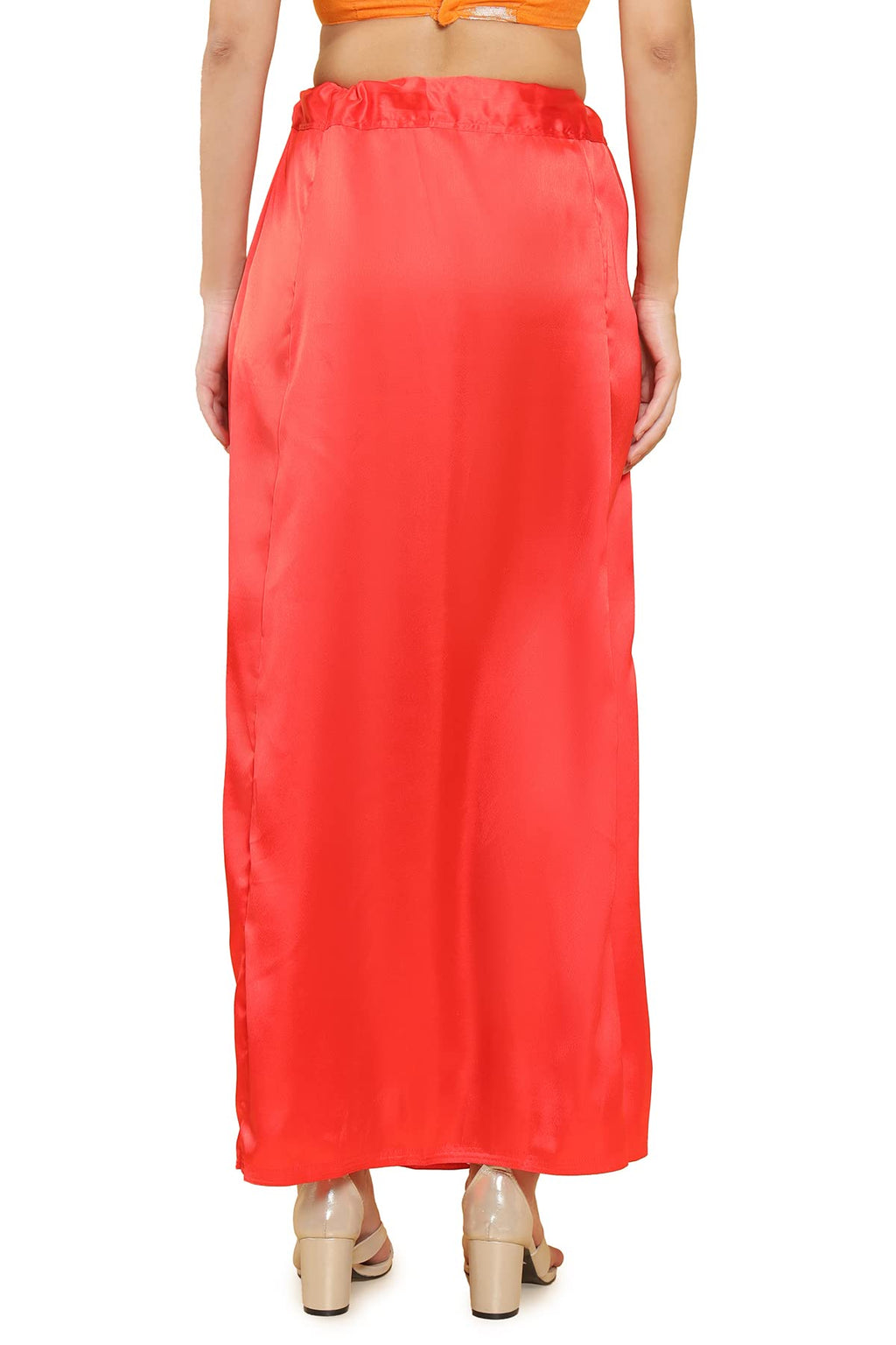 Soch Red Satin Petticoat