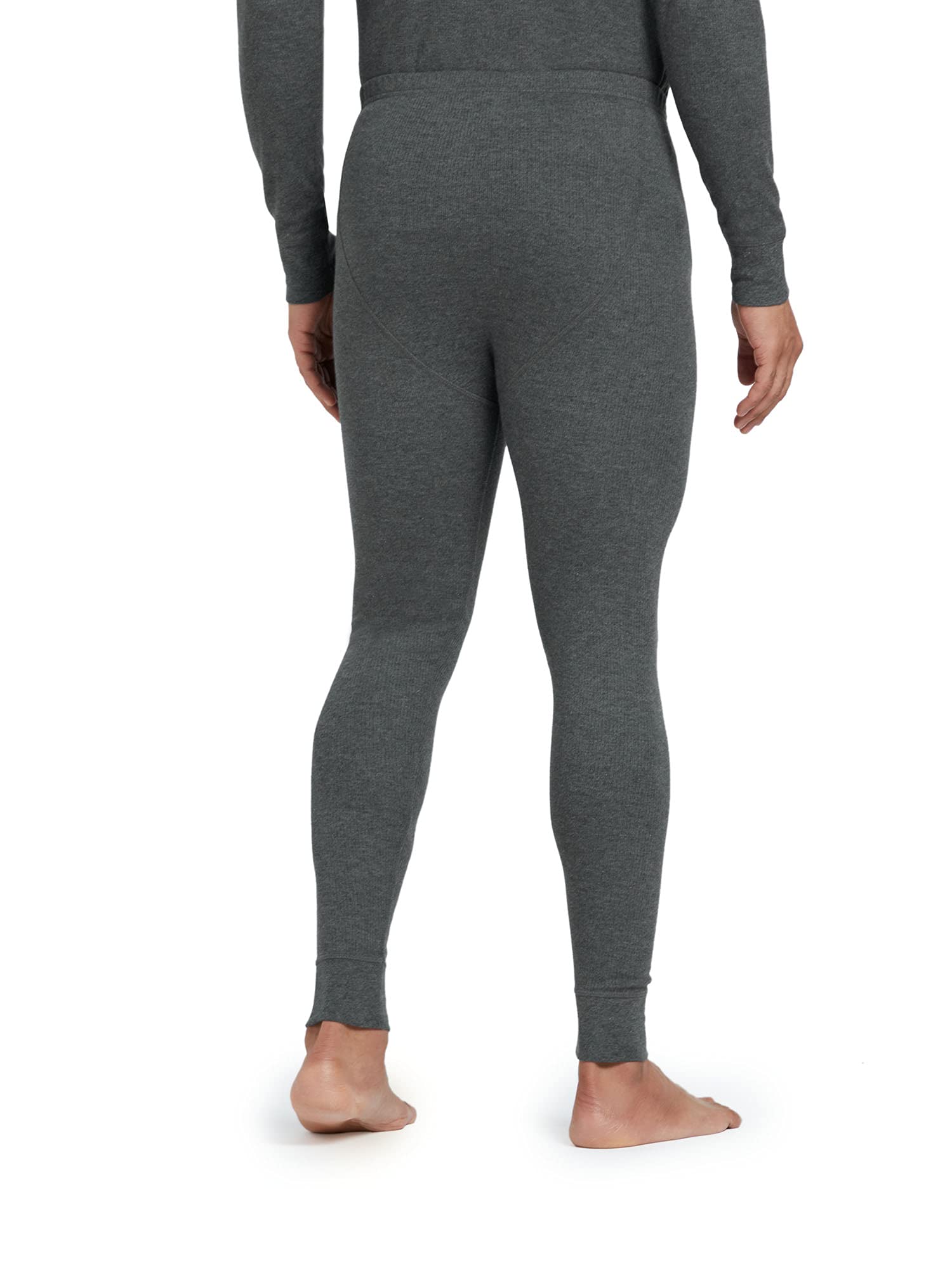 XYXX Mens Thermal Bottoms | Antibacterial, Skin Friendly with Superior Heat Retention | Slim Fit Full Length Solid Alpine Intel