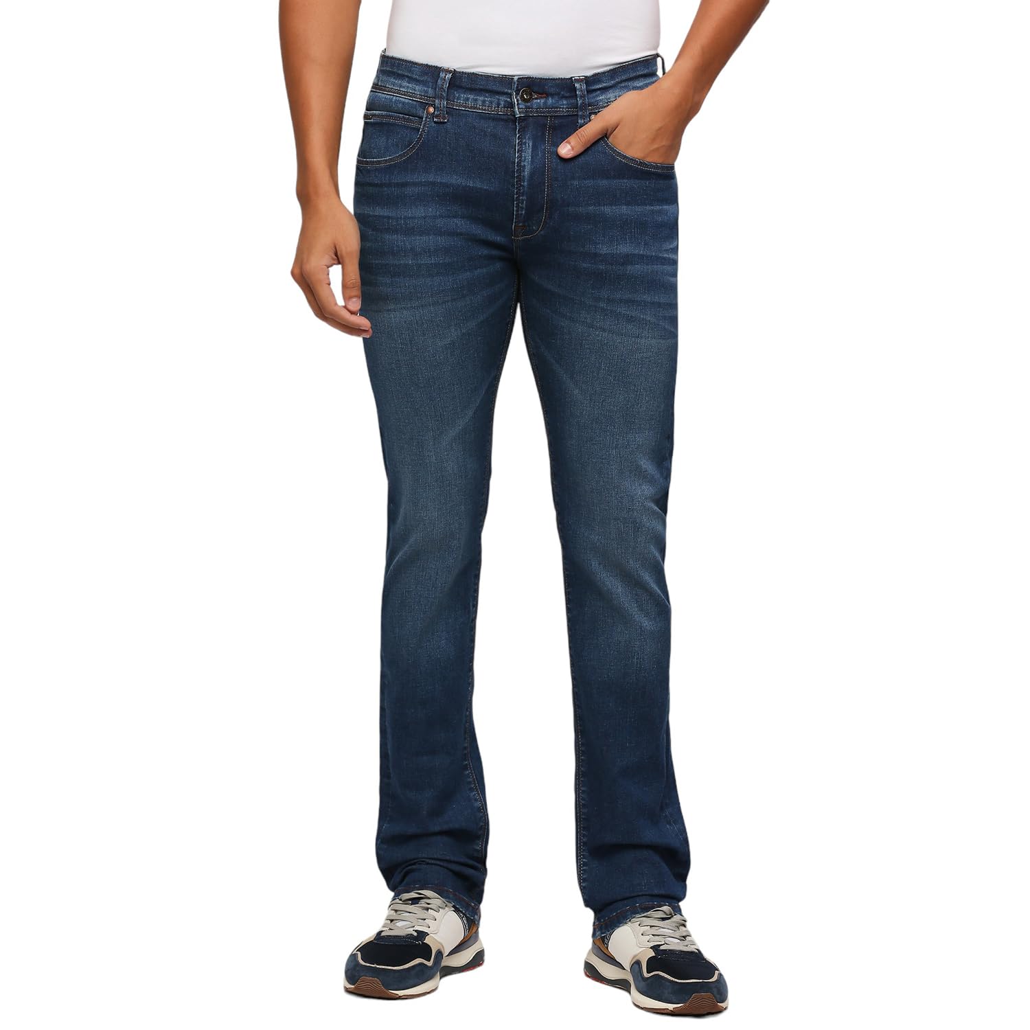Pepe Jeans MenS Slim Jeans (Pm207610J673_Med Used_Mid Indigo Blue