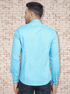 Tee Projekt Cotton Spread Collar Long Sleeve Shirt for Men Formal Shirt Casual Men Shirt