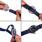 Ritche 22mm Nylon Watch Straps Nylon Replacement Men Women Bands (4 Packs)