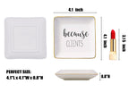 Topthink Because Clients - Unique Gift Idea for Hairdresser,Makeup Artist,Nail Tech,Lawyer, Realtor,Real Estate Agents - Christm