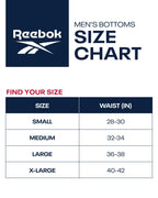 Reebok Men's Active Underwear - Sport Soft Performance Boxer Briefs (4 Pack), Size Large, All Black