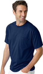 Mens Authentic-T Pocket T-Shirt - ASH - S(D0102H7KWHJ)
