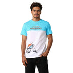 The Indian Garage Co Mens Warner Bros. Collection Slim Fit Dexter Crew Neck T-Shirt