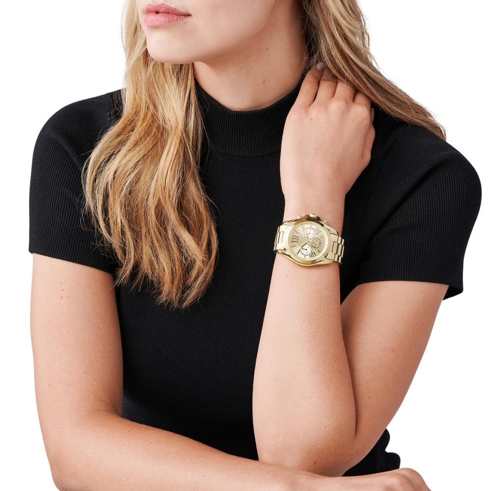 Michael Kors Women 's Bradshaw Gold-Tone Watch MK5605