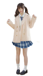 Beautifulfashionlife Womens high Waisted Stripes Slim A line Skirts Costumes (XL, Blue Mixed White Black)