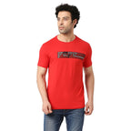 Pepe Jeans Kenoua Graphic Printed Tee, Red, Xxl