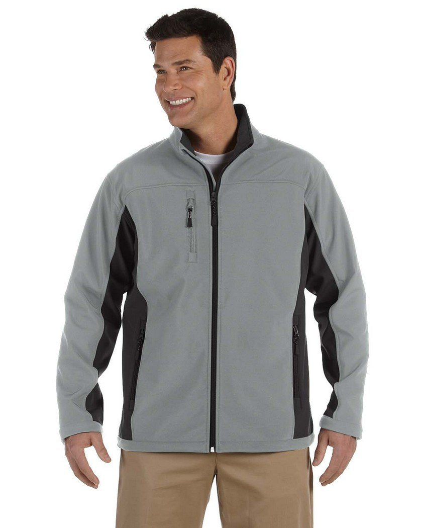 Mens Soft Shell colorblock Jacket - cHARcL DK cHRcL - S(D0102H7YRRT)