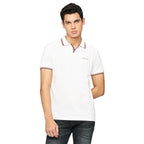 Pepe Jeans MenS Solid Regular Fit T-Shirt (Pm542094_White