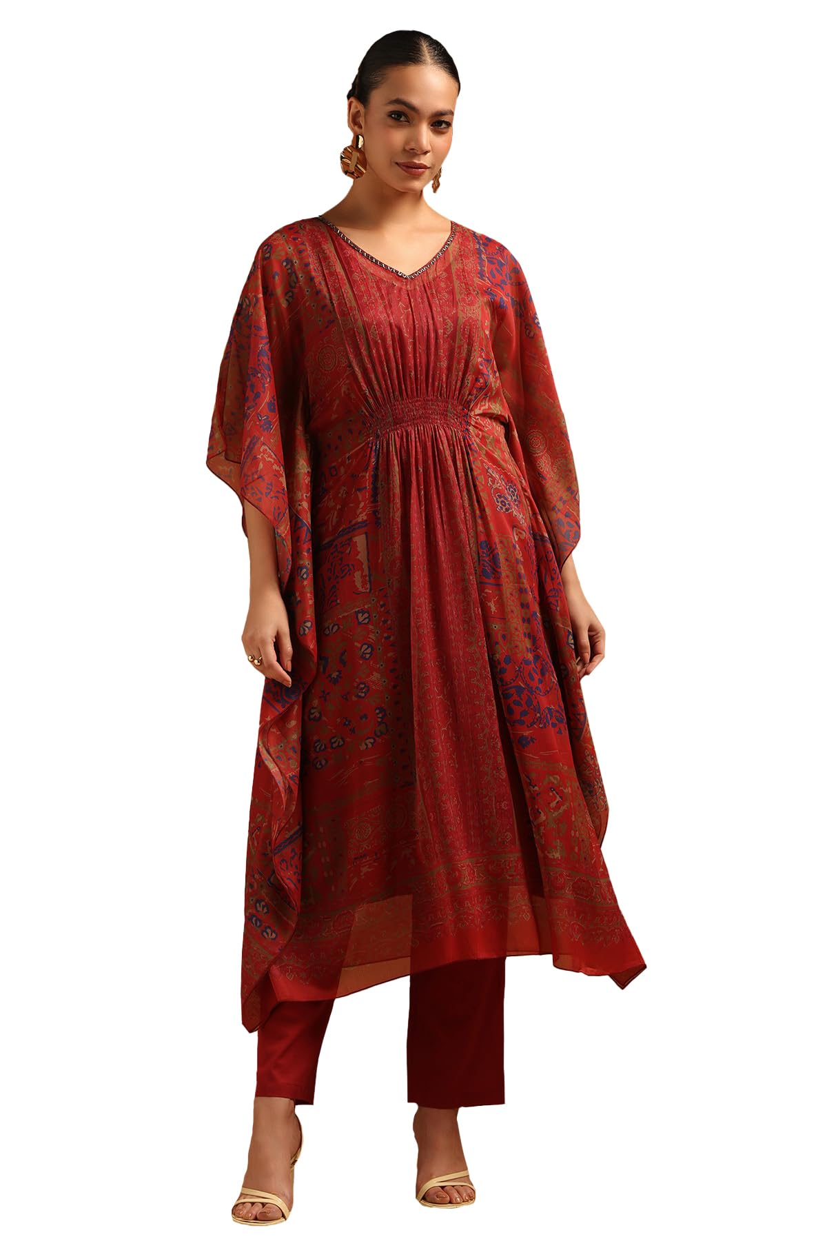 Soch Women Chiffon Embroidered Dress