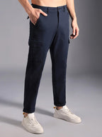High Star MenS Regular Pants (Hsmwts2402_Nv_Navy Blue