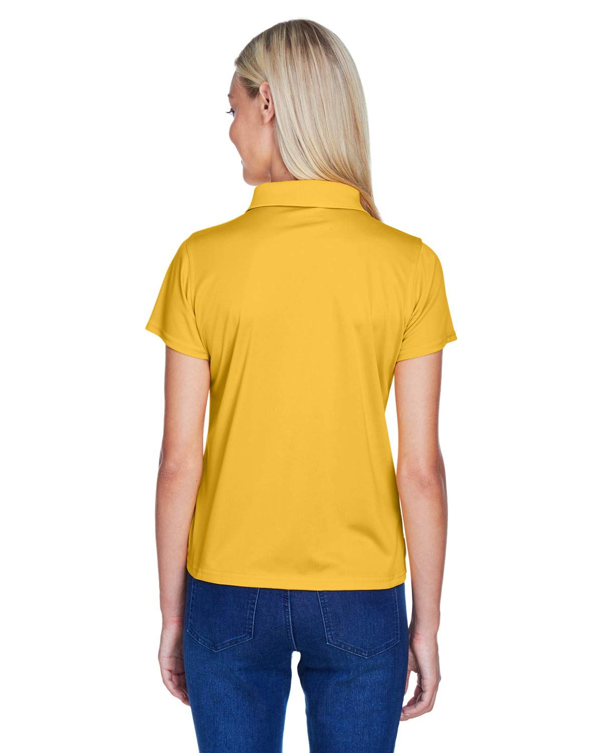 Ladies 4 oz Polytech Polo - WHITE - S(D0102H76NMT)