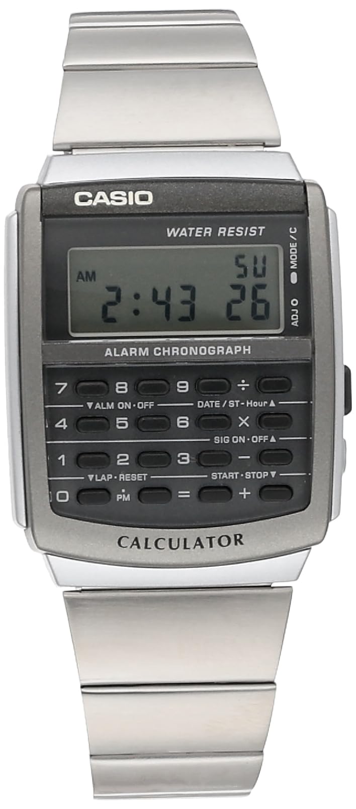 Casio General Men's Watches Data Bank CA-506-1UW - WW