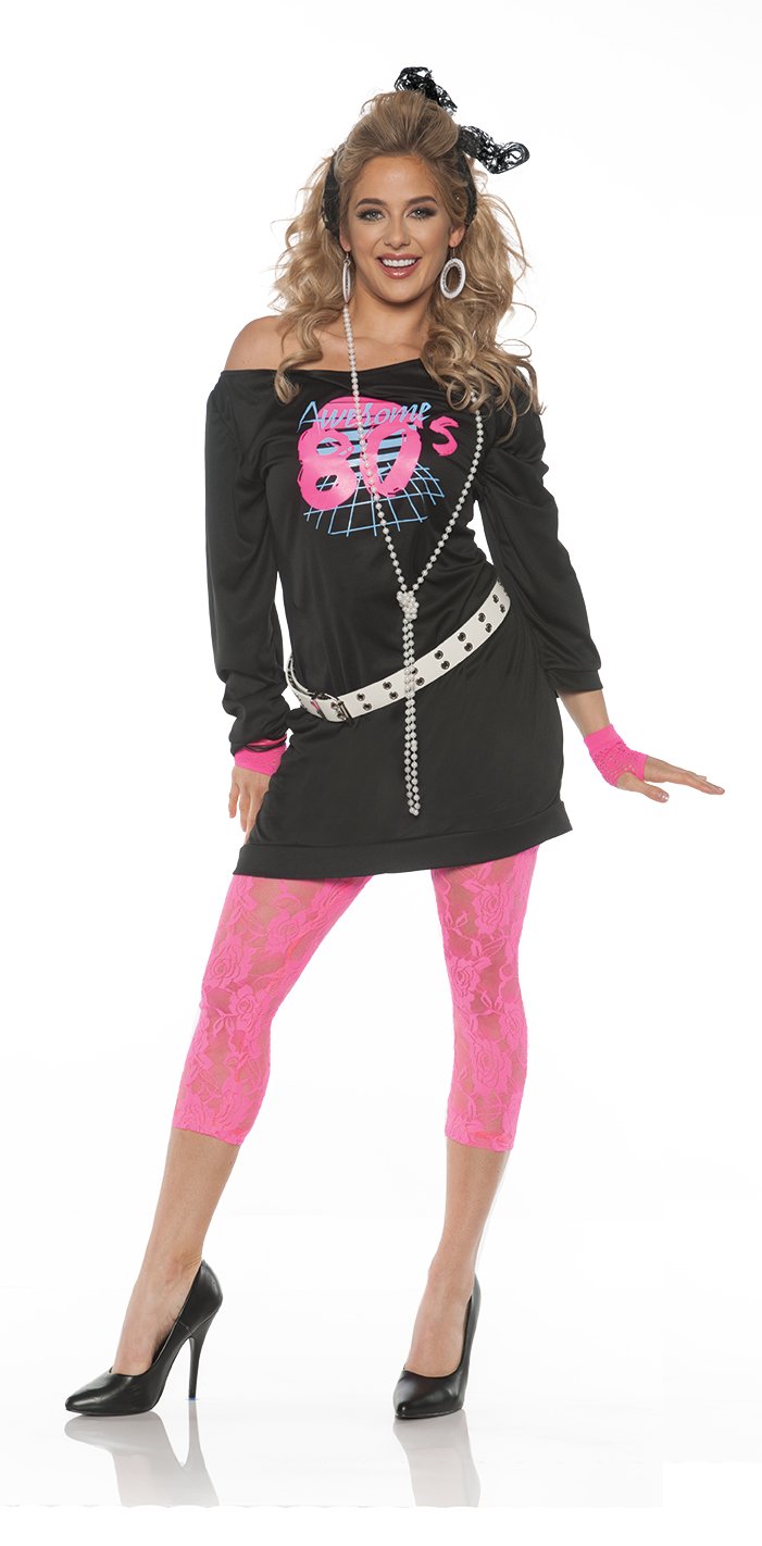 UNDERWRAPS Women's Awesome 80's Costume - Large
