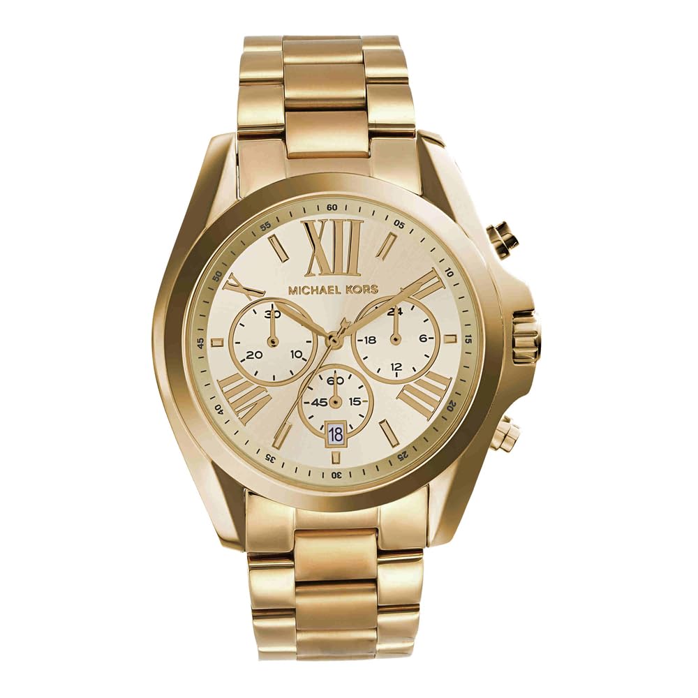 Michael Kors Women 's Bradshaw Gold-Tone Watch MK5605