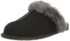 UGG Women's Scuffette Ii Slipper, Black/Grey, 10