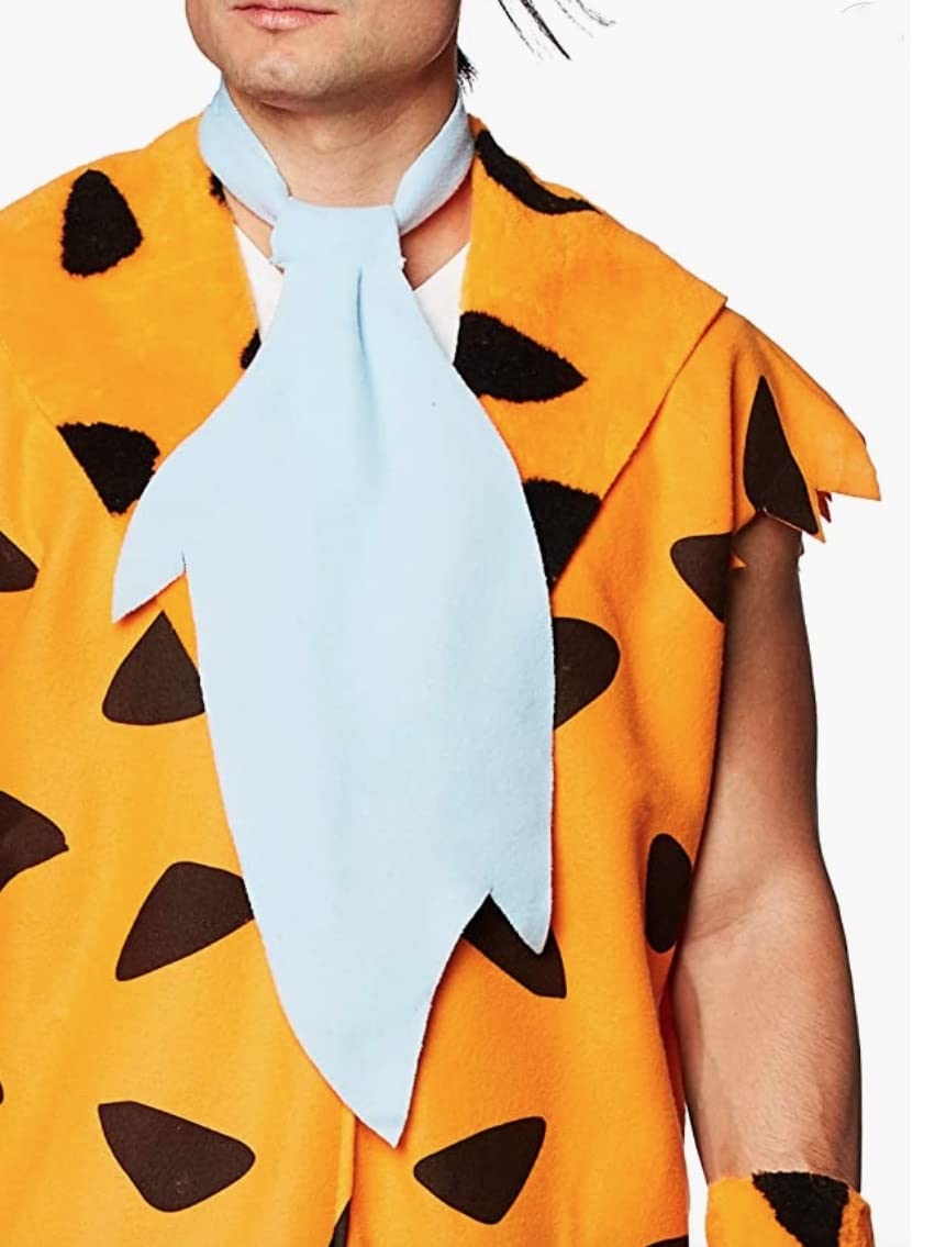 The Flintstones Fred Costume, Orange/Black, Standard, Medium