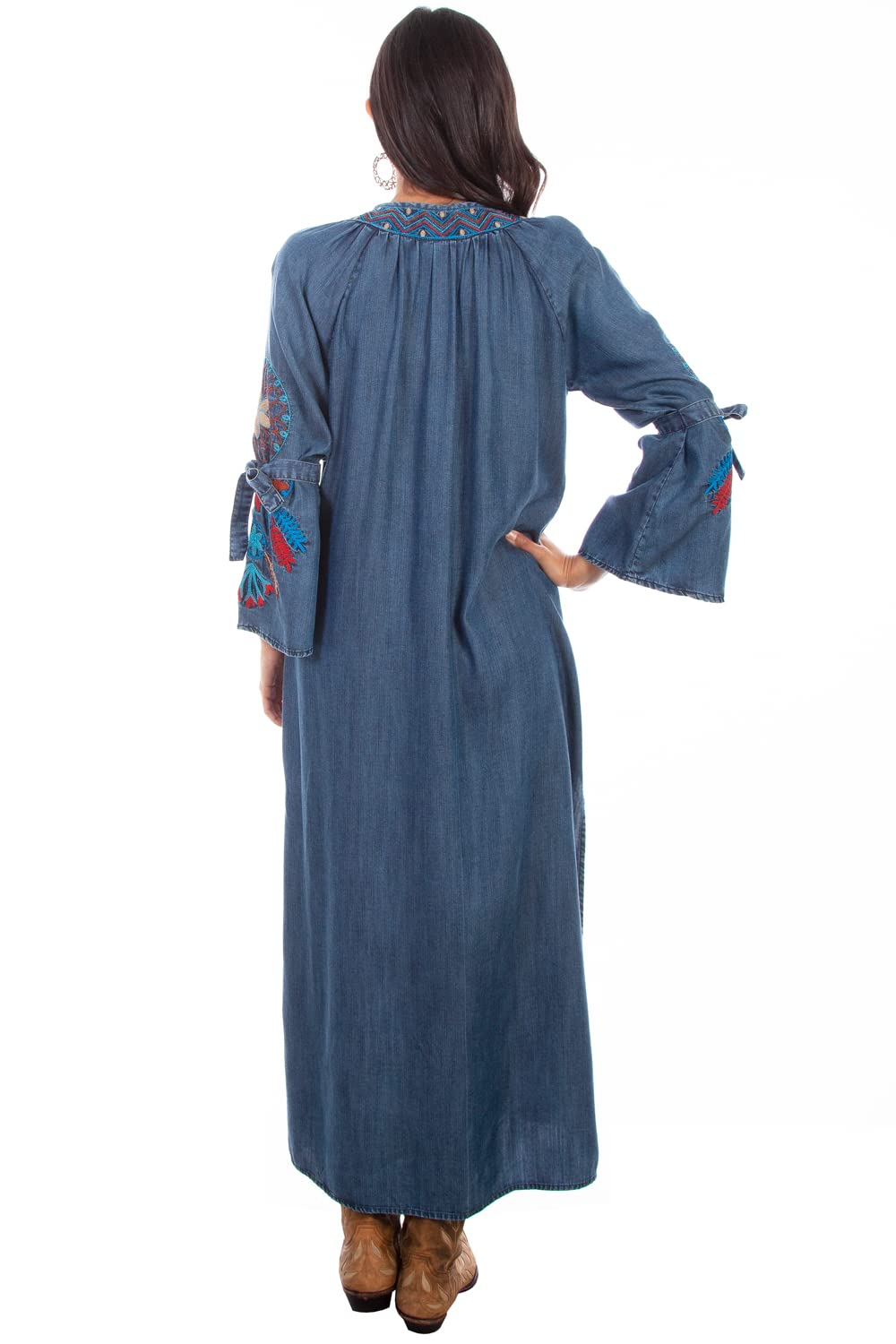 DREAM CATCHER EMB DENIM DUSTER