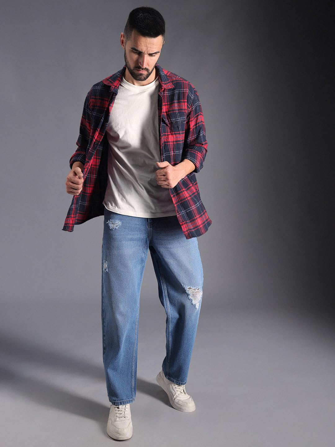 High Star MenS Classic Jeans (Hsmjns2401_Ig19_Blue_A