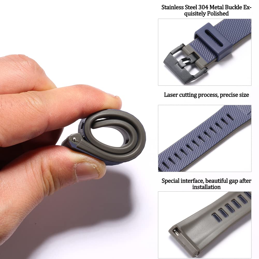 MCXGL Resin Strap Suitable for Caiso G-Shock GA-2000 PRG-600 650 PRW-6600 Mens Rubber Sports Waterproof 24mm Bracelet Watch Band