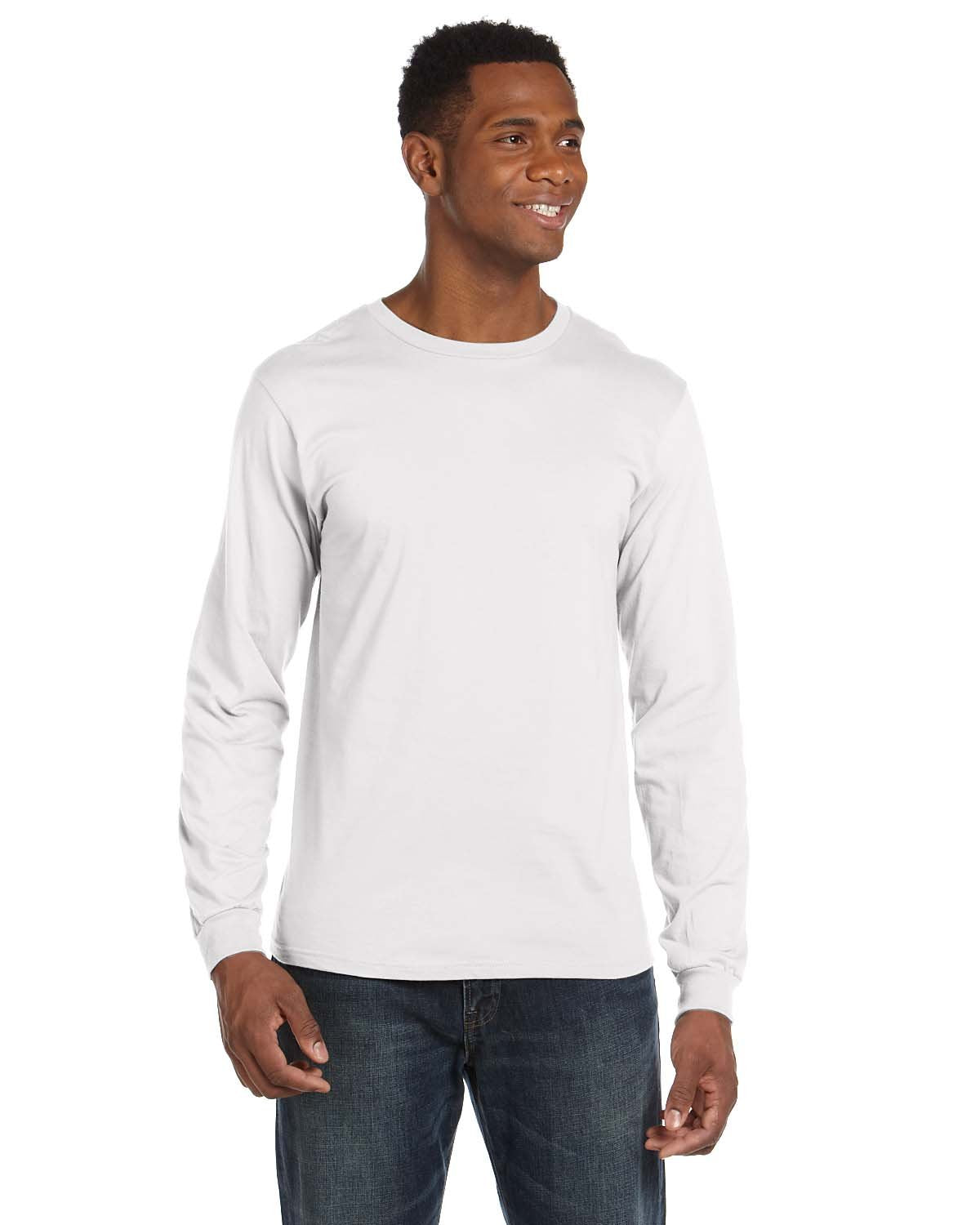 Gildan 100% Combed Ring Spun Cotton Long Sleeve T-Shirt 949