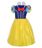 Dressy Daisy Toddler Little Girls' Princess Costume Fancy Dresses Up Halloween Party with Gold Threads Size 3 B