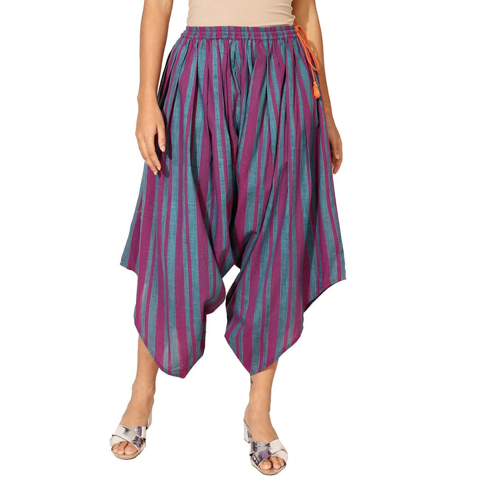 Fabindia Womens Regular Salwar (210647601_Purple