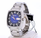 SEIKO Recraft Automatic Watch - Blue Dial, Stainless Steel, Day/Date Calendar, 50m Water Resistant, 41hr Power Reserve