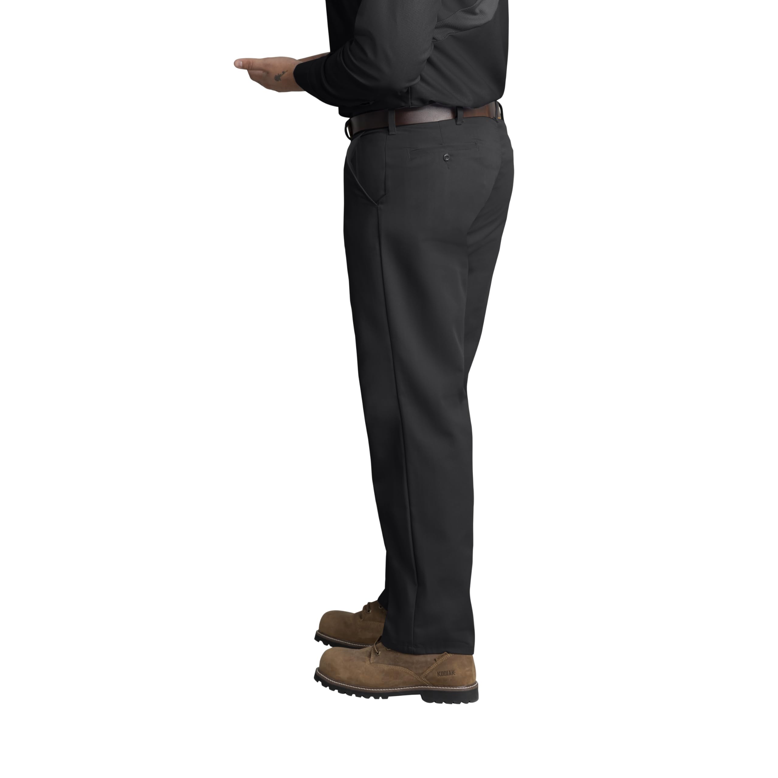Red Kap DuraKap Industrial Pant, Men, Black, 3137U
