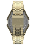 Timex T80 34mm Watch - Gold-Tone with Stainless Steel Bracelet