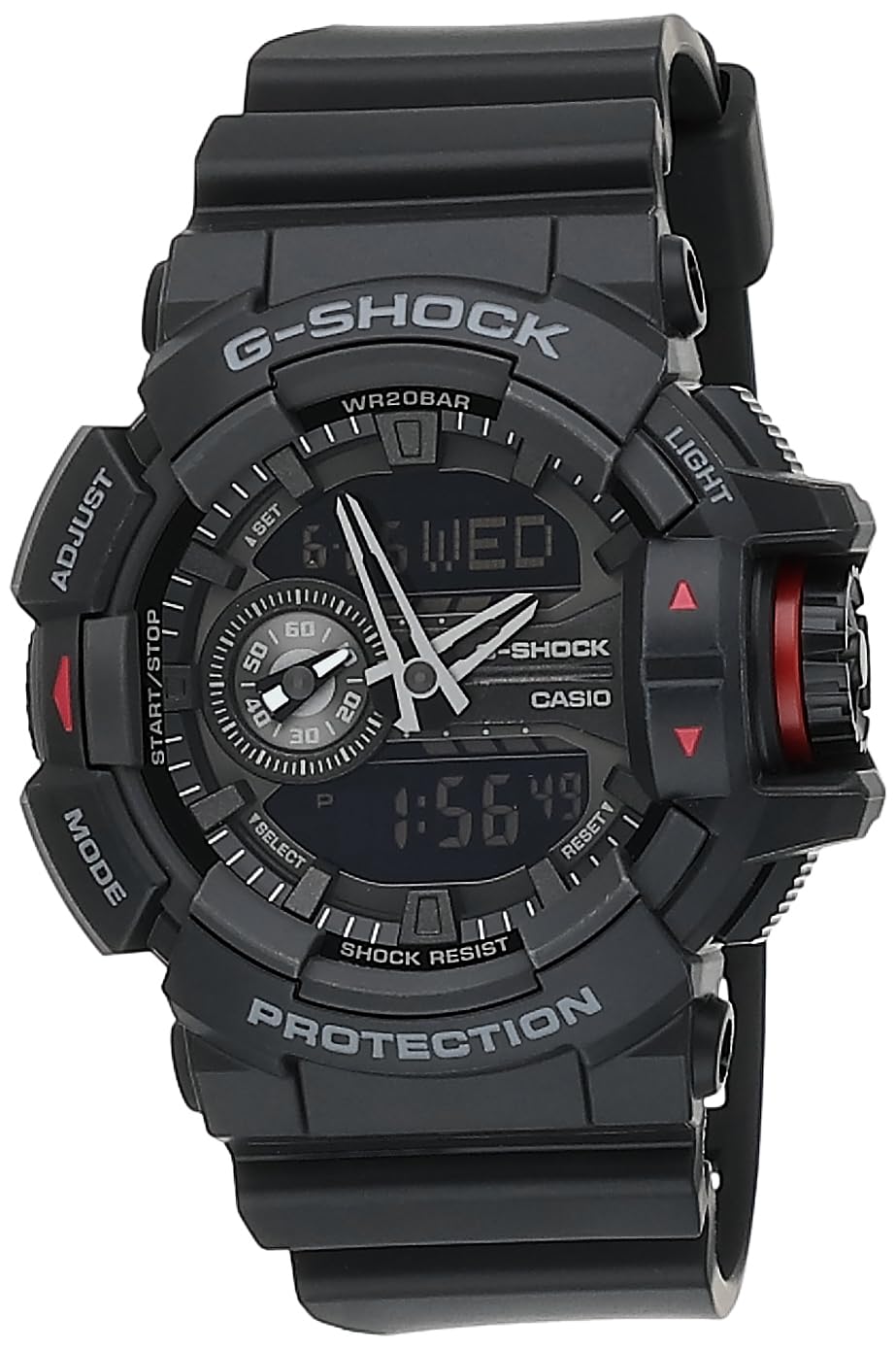Casio G-Shock GA-400-1B Multi-Dimensional Analog Digital Watch
