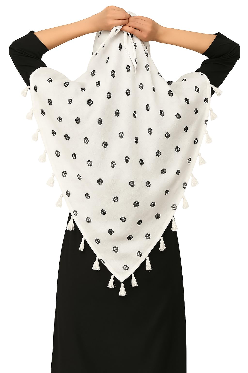 Weavers Villa Womens Cotton Floral Printed Face Cover Scarf | UV Protection, Breathable Fabric | Reusable Hijab Style Shield fo