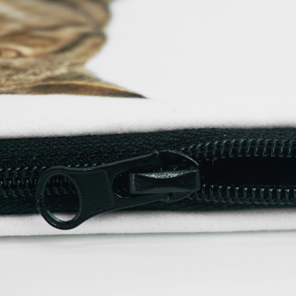 Cosmetic Bags for Women Small Funny Cat Holding Donut and Coffee Makeup Bag for Purse Travel Toiletry Bag Accessories Organizer