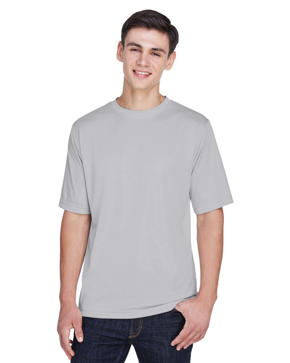 Mens Zone Performance T-Shirt - WHITE - XS(D0102H7NBEP)