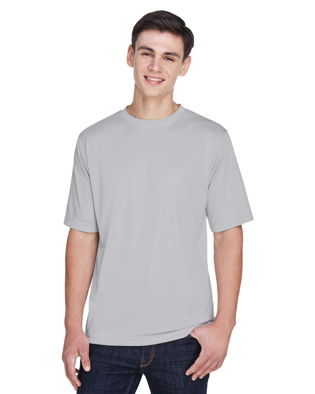 Mens Zone Performance T-Shirt - WHITE - XS(D0102H7NcDT)