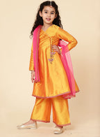 A.T.U.N. (All Things Uber Nice) A.T.U.N. Girls Anarkali Palazzo Set