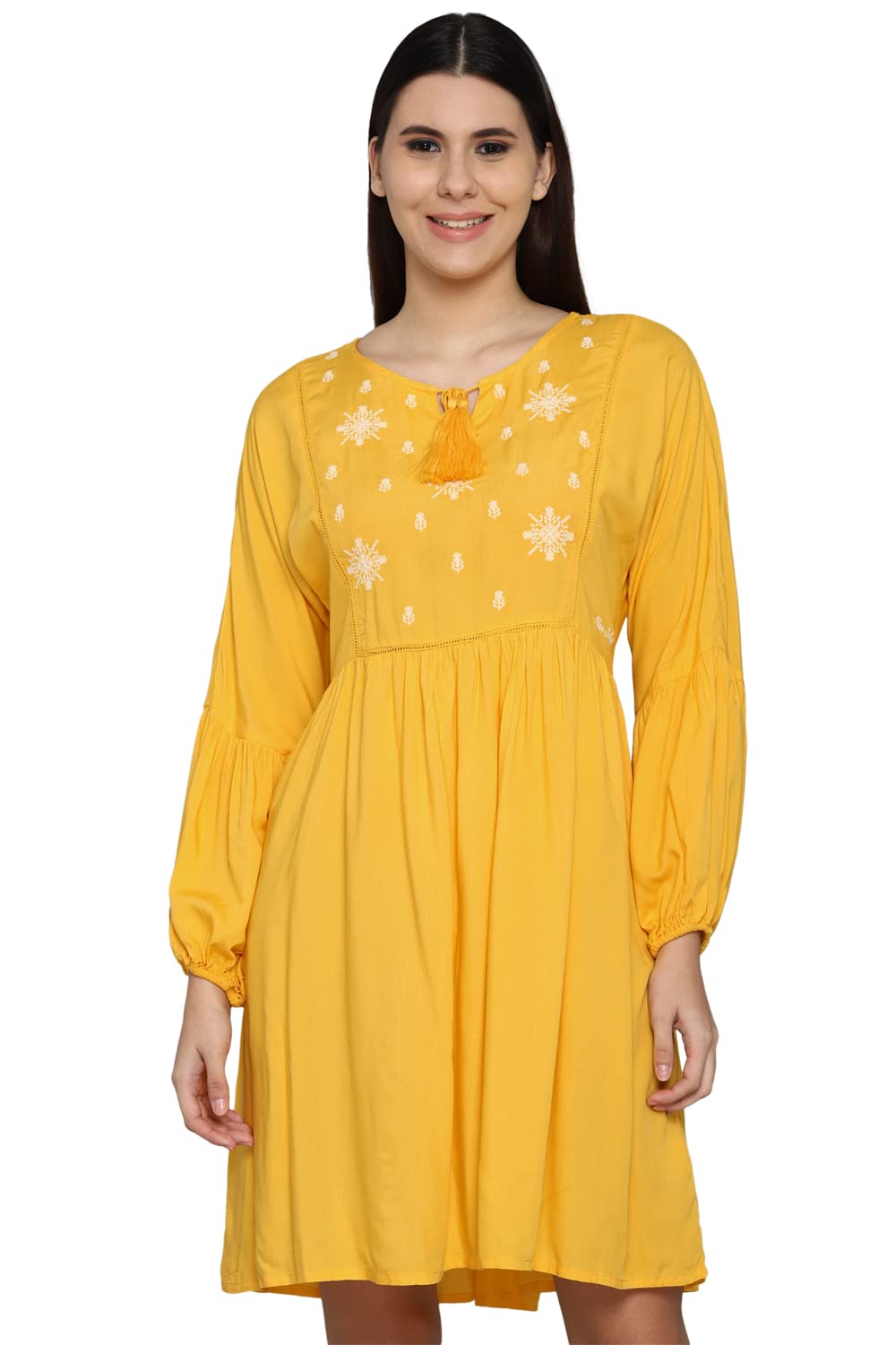 Allen Solly Women Printed Cotton Jumpsuit