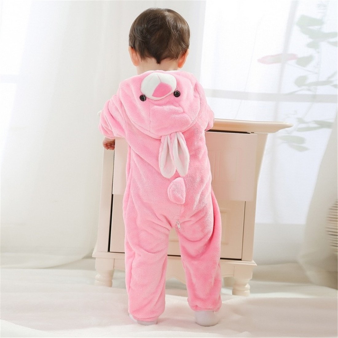 QZERPLAY Unisex Children Panda Halloween Costumes Cartoon Outfit Romper
