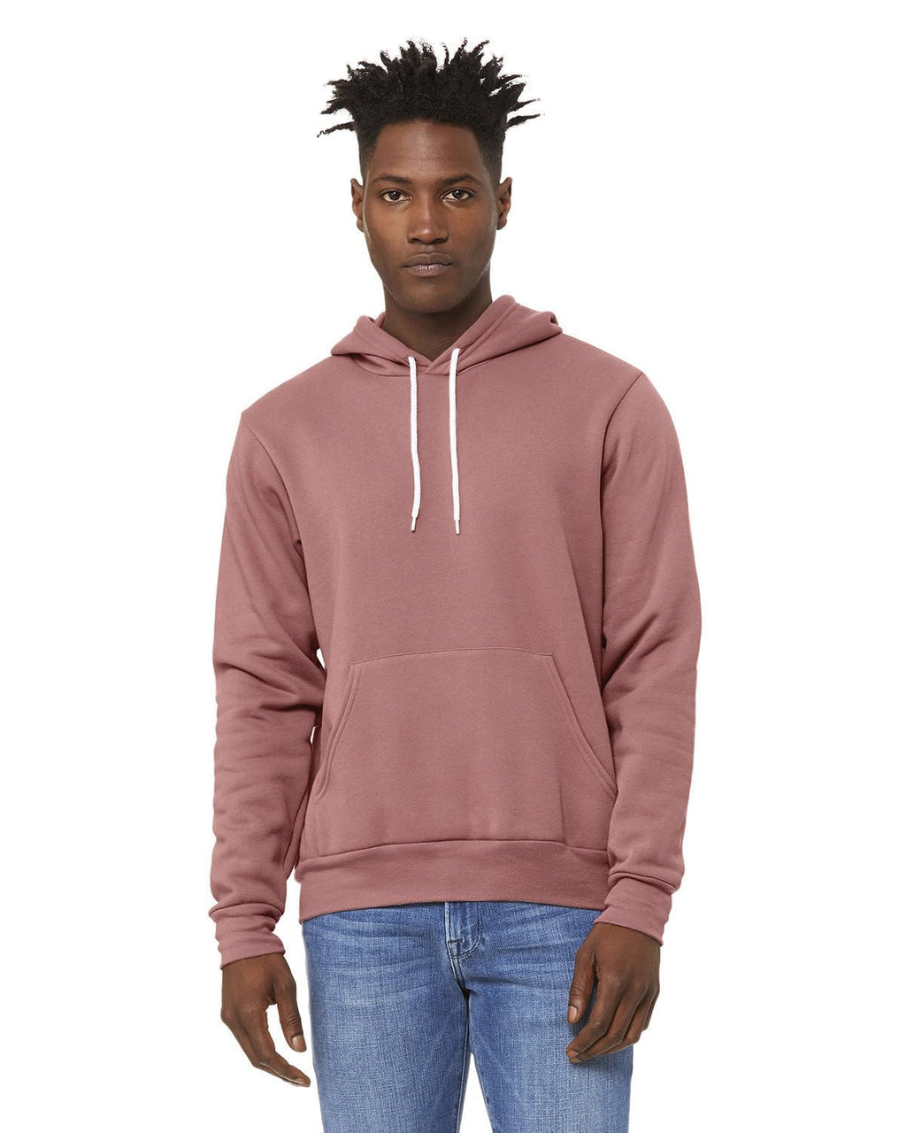 Unisex Sponge Fleece Pullover Hoodie - NAVY - S(D0102H7WI8P)