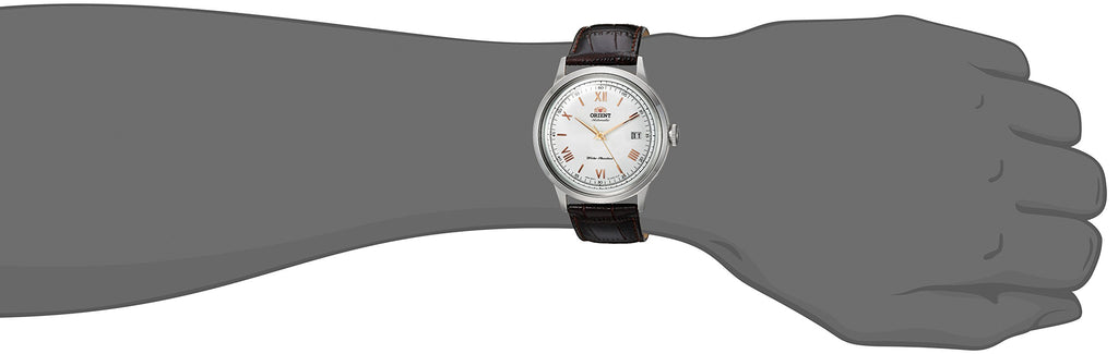 Orient '2nd Gen. Bambino Ver. 2' Contemporary Classic Dress Watch for Men, Japanese Automatic Stainless Steel Watch with Leather
